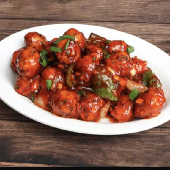 Veggie Manchurian.