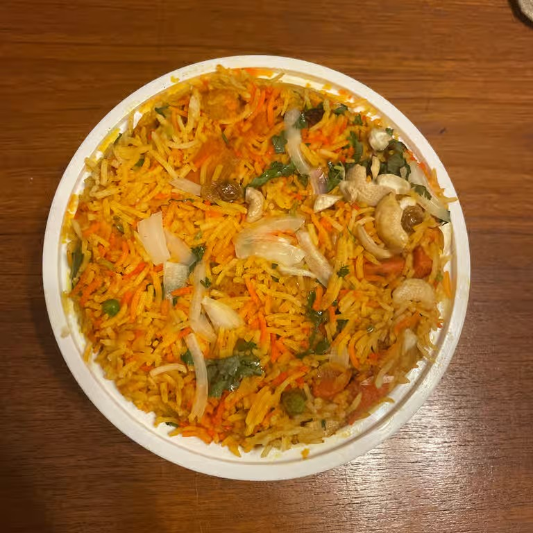 Delicious Vegetable Biryani