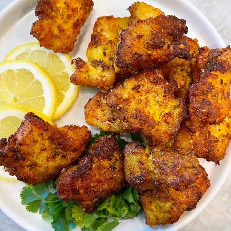 Fish Pakora.