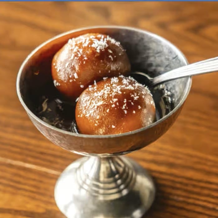 Gulab Jamun Dessert.