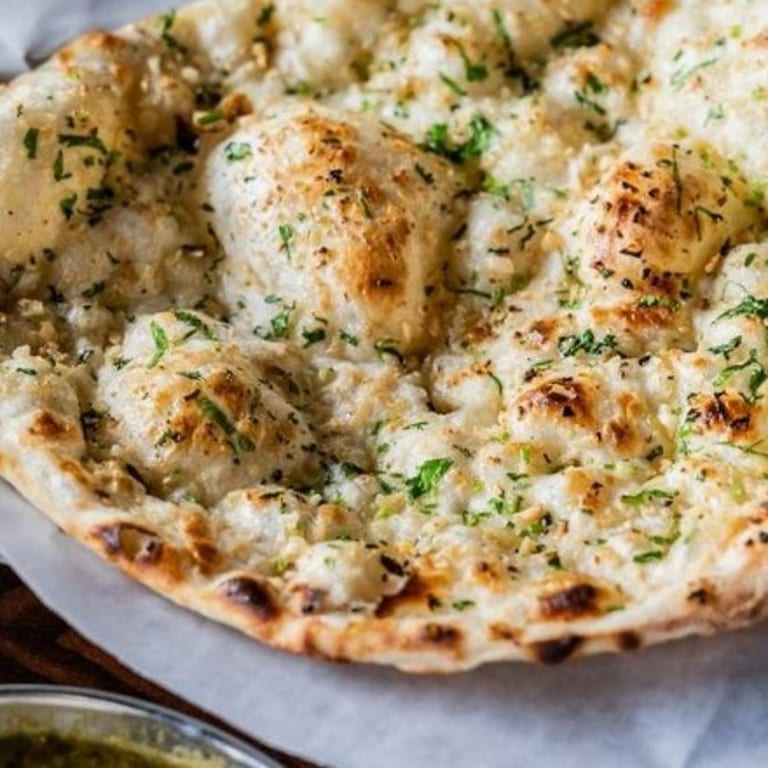 Delicious Garlic Naan