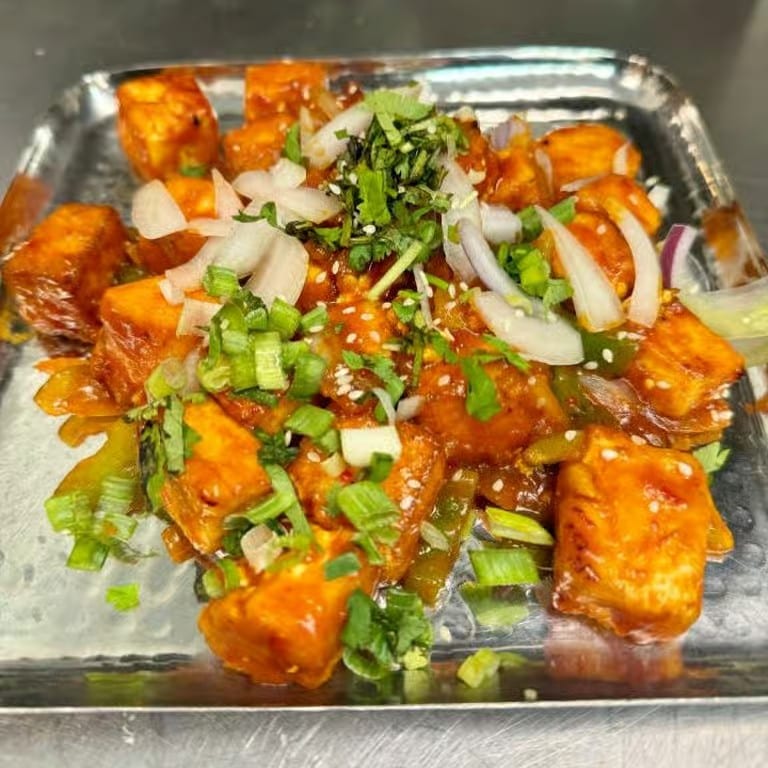 Chili Paneer.