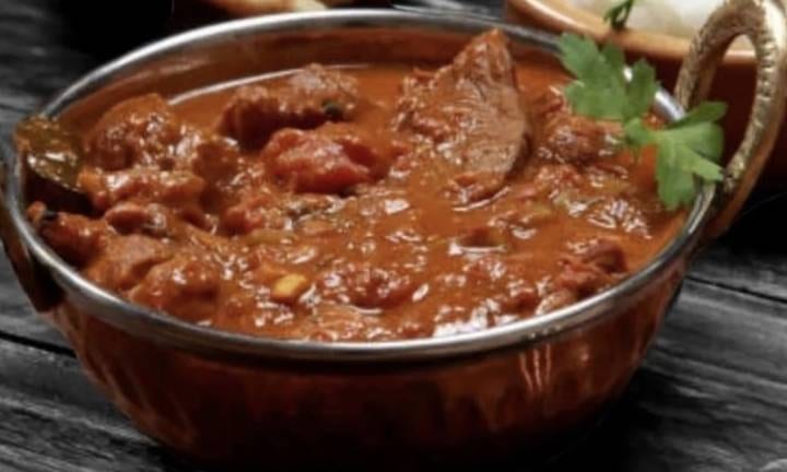 Spicy Mango Lamb Curry.
